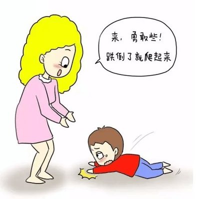 宝宝摔倒后扶不扶？看情况，具体事情具体分析